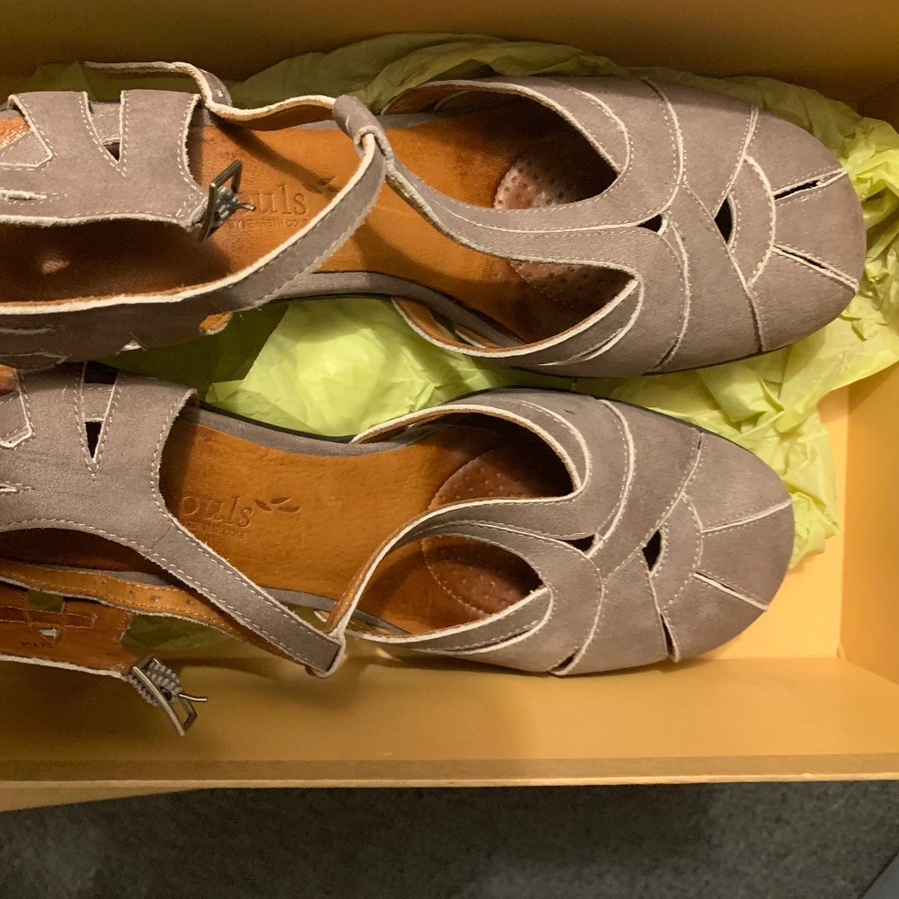 Gentle Souls dance high heals with secure straps and fantastic comfort and fit